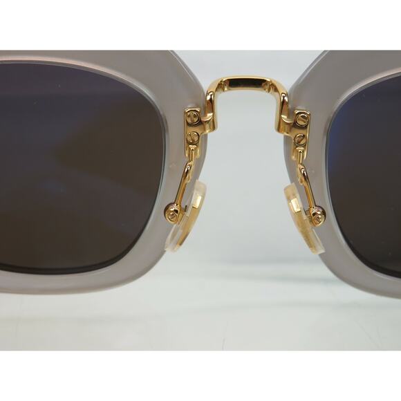 BOUCHERON SILVER GOLD BC0015S 006 CAT EYE 47MM SQUARE SUNGLASSES $ 800 FRANCE main image 9
